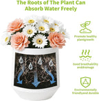 Plant Pots，Set of 3 Plastic Pots - Image 5