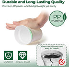 T4U 4 Inch Plant Pots 8-Pack, Small Flower Pots - Image 3