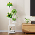 Plant Stand Indoor with Grow Light, 5-Tiered Tall Plant Stand Indoor, Metal - Image 2