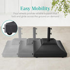 Best Choice Products Fillable Mobile Umbrella Base, Heavy Duty Base, Square - Image 2