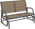 Outsunny 2-Person Outdoor Glider Bench, Patio Double Swing Rocking Chair by Outsunny