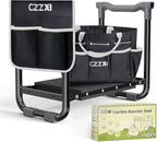 Garden Kneeler and Seat, Wider and Thicker Kneeling Pad Heavy Duty Gardening by CZZXI