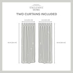 Exclusive Home Cabana Solid Indoor/Outdoor Light Filtering Hook-and-Loop Tab - Image 10