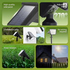 Philips 4 Packs Solar Spot Lights Outdoor Waterproof, 28 LED 7500K Solar - Image 2