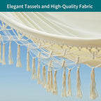 JoyView Boho Macrame Double Hammock - Image 5