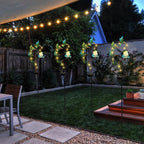 Bshine Solar Hummingbird Lights Outdoor Garden Decoration, Metal Stake - Image 5