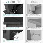 ZHUSI Patio Table and Chairs Set, Outdoor Table and Chairs, HDPE Outdoor Dining - Image 6
