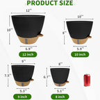 12/10/9/8 inch Self Watering Pots - Image 2