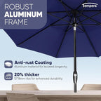 Tempera Patio Market Outdoor Table Umbrella - Image 5