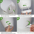 Planters for Indoor Plants, 8/7/6.5/6/5.5/5 Inch Self Watering Planters - Image 5
