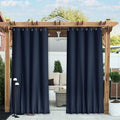NICETOWN 2 Panels Outdoor Curtains Waterproof by NICETOWN
