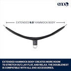 ENO, Eagles Nest Outfitters DoubleNest Lightweight Camping Hammock, 1 to 2 - Image 2