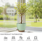 Plant Pots 8/7.5/7/6.5/6 Inch Self Watering Pots, 5 Pack Planters - Image 6