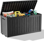 ROJIK Outdoor Storage Housing Deck Box by ROJIK