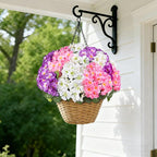 Artificial Geraniums Flowers for Outdoors, 6 Bundles Realistic Silk Fake - Image 4
