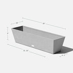 Veradek Pure Series Window Box Planter - Image 2