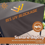 Universal Pergola Replacement Canopy Outdoor Canopy Shade Cover Waterproof - Image 4