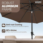 Tempera Patio Market Outdoor Table Umbrella - Image 5