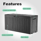 ROJIK Outdoor Storage Housing Deck Box - Image 4