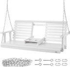 VEVOR Wooden Porch Swing 5 ft, Patio Bench Swing - Image 9