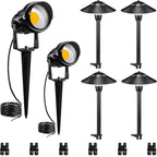 SUNVIE LED Low Voltage Landscape Lighting 12-24V Landscape Lighting Kit by SUNVIE