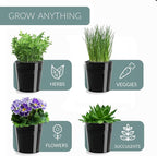 Barnyard Designs Indoor Herb Garden Planter Set - Image 6