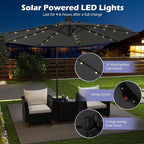 Tangkula 10ft Solar LED Patio Umbrella - Image 6