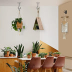 Plant Hooks 6in 30Pack Hanging Plant Bracket Metal Plant Hanger Black - Image 2