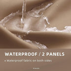Waterproof Outdoor Curtain W52 x L84 - Image 2