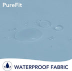 PureFit Outdoor Curtains for Patio Waterproof Weatherproof, UV Resistant - Image 2