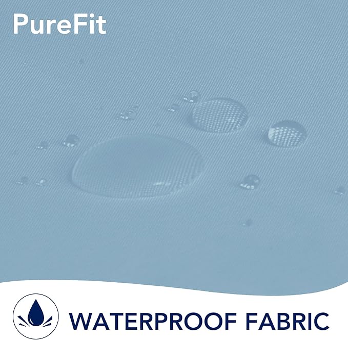 PureFit Outdoor Curtains for Patio Waterproof Weatherproof, UV Resistant - Image 2