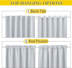 NICETOWN Blackout Outdoor Curtains - Image 5