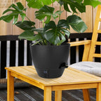 Self-Watering Plant Pots with Water Level Indicator, Drainage Holes & Saucers – - Image 4