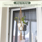 EBOOT 2 Pack 33 48 Inch Large Macrame Plant Hanger Rope to Hang Flower Pot - Image 7