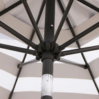 Blissun 9' Outdoor Patio Umbrella, Outdoor Table Umbrella, Yard Umbrella - Image 3