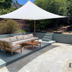Quictent 20x16ft Rectangular Sun Shade Sail 185G HDPE Canopy 98% UV Block - Image 8