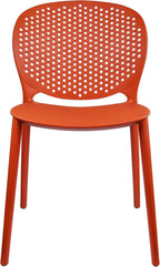 2xhome Set of 2 Patio Dining Chairs | Modern Stackable Outdoor Pool Side Chair - Image 9