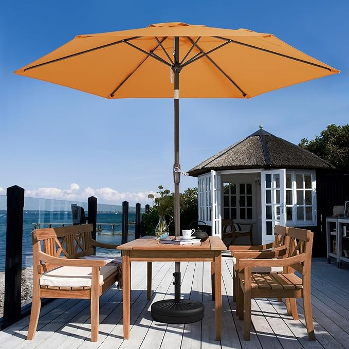 JEAREY 7.5FT Patio Umbrella Market Table Umbrella - Image 7