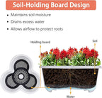 VECELO 5 Tier Vertical Garden Planter, Self Watering Stackable Planters - Image 4