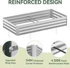 Raised Garden Bed with Self-Watering System, Galvanized Raised Beds - Image 6