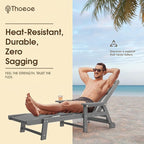 Patio Chaise Lounge Chair, Oversized Lounge Chair Outdoor - Image 4
