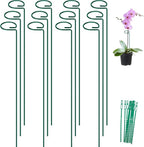 FEED GARDEN 36 Inch 12 Pack Plant Support Stakes, Metal Garden Flower Stakes by FEEDGARDEN