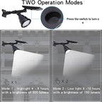 Solar Spotlights Outdoor 18 LED 300 Lumens Waterproof Adjustable Wall Light - Image 6