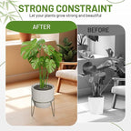 4PCS Green Iron Monstera Support, Uniquely Designed Plant Support Stakes - Image 3