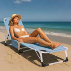 ABORON 3 in 1 Sun Tanning Chair Oversized - Image 7