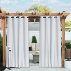 NICETOWN 2 Panels Outdoor Curtains by NICETOWN