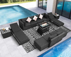 NICESOUL 13 Piece Patio Set by NICESOUL