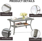 VINGLI Outdoor Coffee Table - Image 5