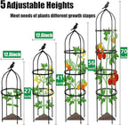 4-Pack 6FT Garden Obelisk Trellis - Image 2
