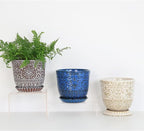 Gepege 6 Inch Ceramic Planter, Birthday - Image 6